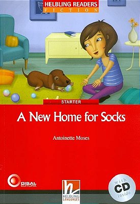New Home For Socks - Helbling Readers Fiction - Red Series - Level 1 - Book With Audio CD