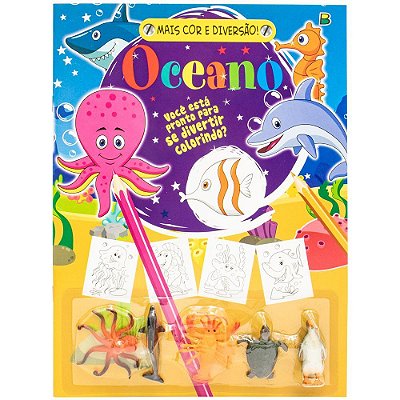 Mais Cor E Diversão! Oceano