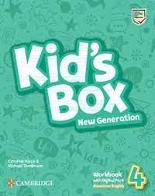 American Kid's Box New Generation 4 - Workbook With Digital Pack