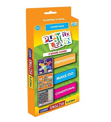 Play To Learn - Super Pack - Prepositions With Make/Do And Conditional - Play To Learn