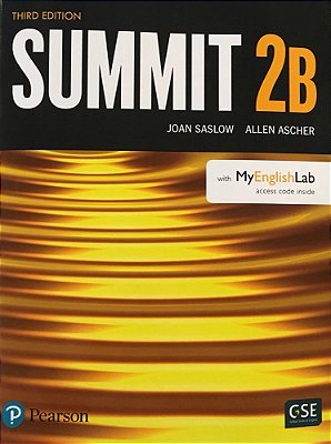 Summit 2B - Student's Book With Myenglishlab - Third Edition..-