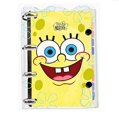 Caderno Argola Universitário Bob Esponja (Cód. 5145)