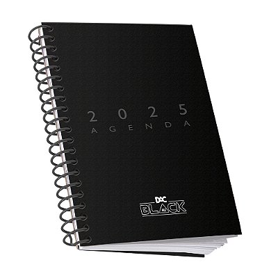 Agenda 2025 Maior All Black (Cód. 4550)