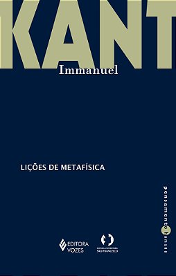 Lições De Metafísica..-