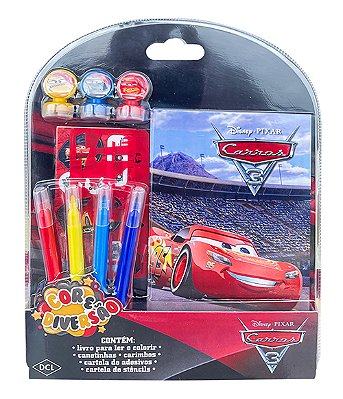 Disney - Cor E Diversão - Carros..-