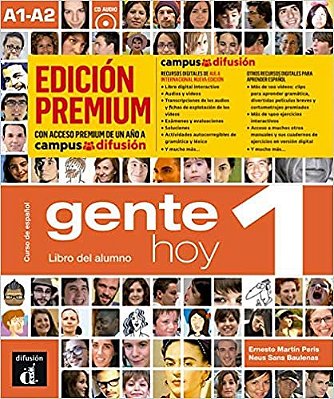 Gente Hoy 1 - Libro Del Alumno Premium Con CD Audio..-