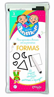 Abremente Mini - 3 Anos - Formas - Livro Com Canetinha..-