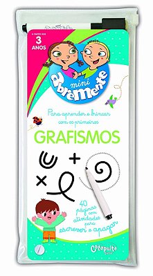 Abremente Mini - 3 Anos - Grafismos - Livro Com Canetinha..-