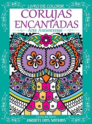 Livro Para Colorir Corujas Encantadas..-