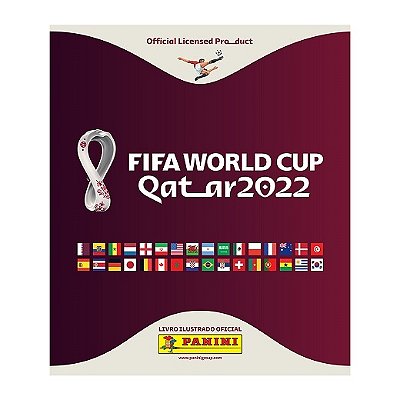 Álbum Capa Brochura Copa Do Mundo Qatar 2022