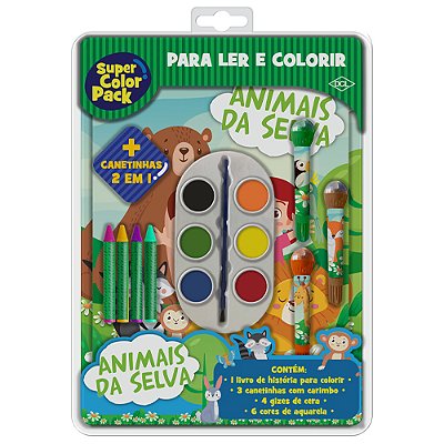Super Color Pack - Animais Da Selva..-