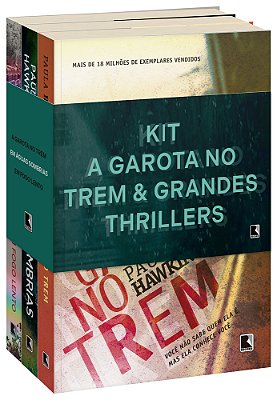 Kit A Garota No Trem & Grandes Thrillers..-