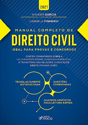 Manual Completo De Direito Civil - 3ª Ed - 2021