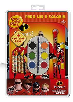 Disney - Super Color Pack - Os Incríveis 2..-