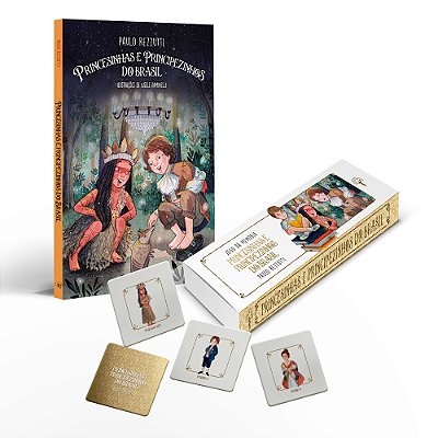 Kit Princesinhas E Principezinhos Do Brasil Livro + Jogo Da Memória..-