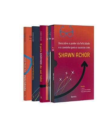 Combo Descubra O Poder Da Felicidade E O Caminho Para O Sucesso Com Shawn Achor- 1ª Edição 2023