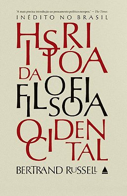 História Da Filosofia Ocidental - 3 Volumes