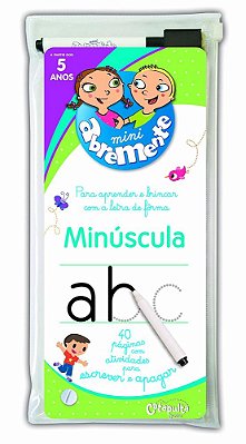 Abremente Mini - 5 Anos - Minúscula - Livro Com Canetinha..-