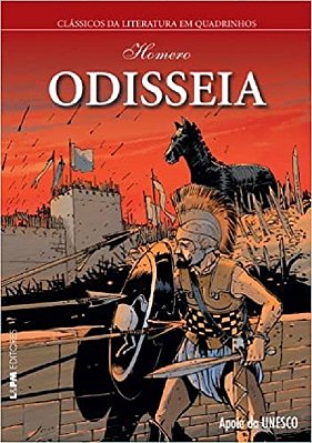 Odisseia - Clássicos Da Literatura Em Quadrinhos..-