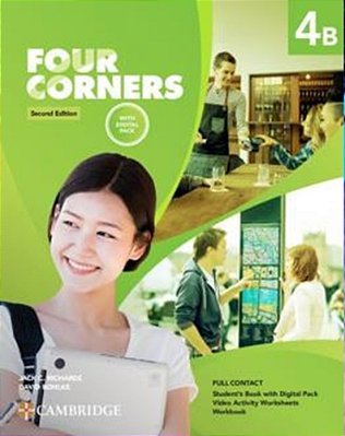 Four Corners 4B Full Contact - Student's Book And Workbook With Digital Pack - Second Edition-..