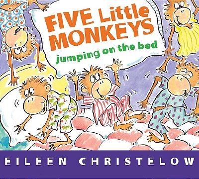 Five Little Monkeys Jumping On The Bed - Board Book