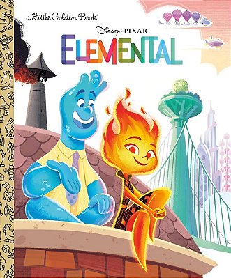 Elemental - Little Golden Book - Disney/Pixar-..