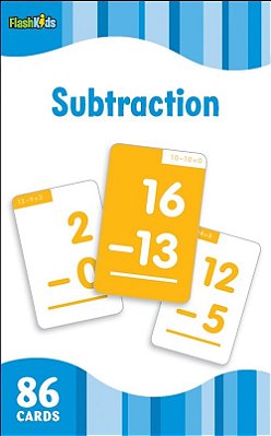 Subtraction - Flash Kids Flash Cards - 86 Cards-..