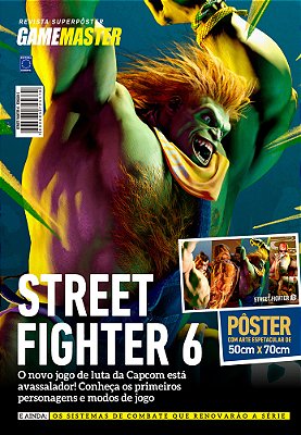 Superpôster Game Master - Street Fighter 6 - Arte C