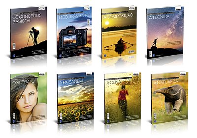 Coleção Primeiros Cliques Na Fotografia (Completa - 8 Livros)