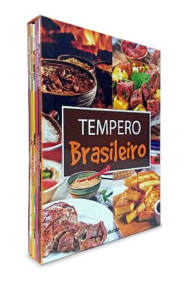 Box Tempero Brasileiro - 4 Volumes