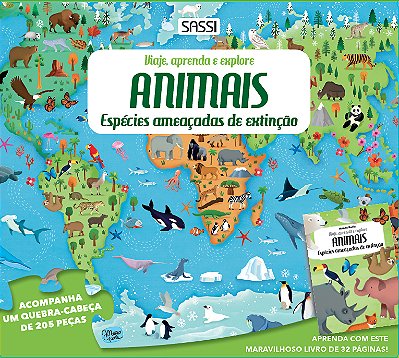 Animais - Espécies Ameaçadas De Extinção: Viaje, Conheça E Explore