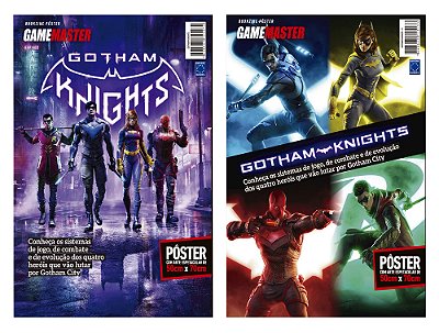 Superpôster Game Master - Gotham Knights - Arte A + B