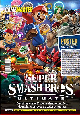 Superpôster Game Master - Super Smash Bros Ultimate - Arte B