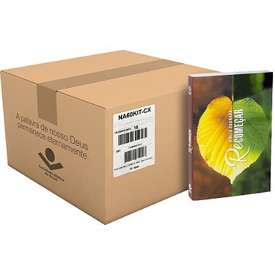 Caixa Bíblia Sagrada Recomeçar Nova Almeida Atualizada (Naa)