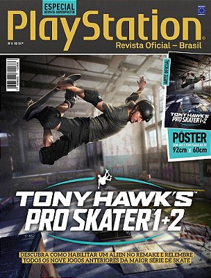 Superpôster Playstation - Tony Hawks Pro Skater 1+2