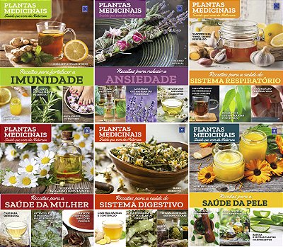 Plantas Medicinais (Coleção - Volume 1 A 6)
