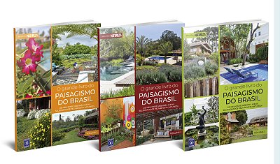 O Grande Livro Do Paisagismo Do Brasil (Coleção - 3 Volumes)