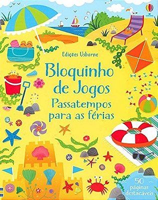 Bloquinho De Jogos: Passatempos Para As Férias