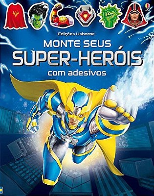 Monte Seus Super-Heróis Com Adesivos