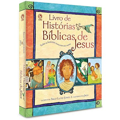 Livro De Histórias Bíblicas De Jesus-..