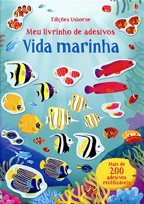 Vida Marinha: Meu Livrinho De Adesivos