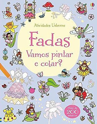 Fadas: Vamos Pintar E Colar?