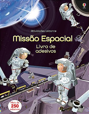 Missão Espacial: Livro De Adesivos