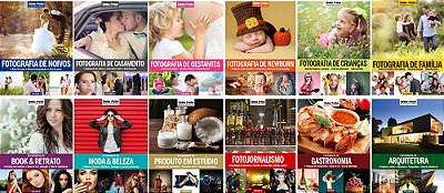 Coleção Fotografia Social + Iniciação Profissional (12 Livros)-..