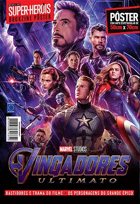 Superpôster Mundo Dos Super-Heróis - Vingadores Ultimato