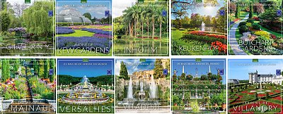 Os Mais Belos Jardins Do Mundo (Coleção - 10 Volumes)-..