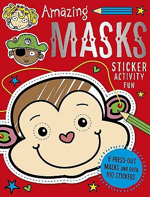Amazing Masks - Activity Book With Stickers-..