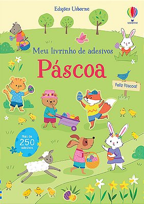 Páscoa: Meu Livrinho De Adesivos