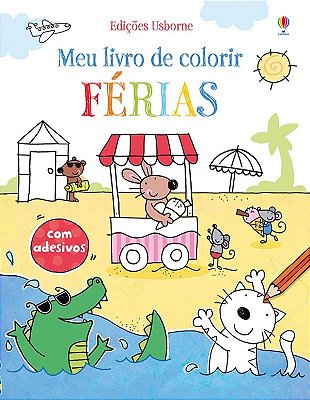 Férias: Meu Livro De Colorir