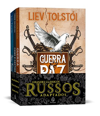 Grandes Clássicos Russos Adaptados - Box Com 3 Livros